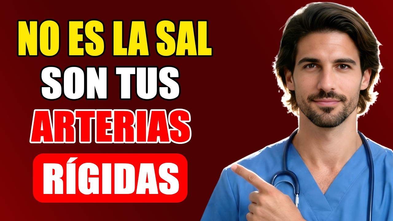 &iquest;PRESI&Oacute;N ALTA? 3 'SUAVIZANTES' para tus ARTERIAS (NO es solo SAL)