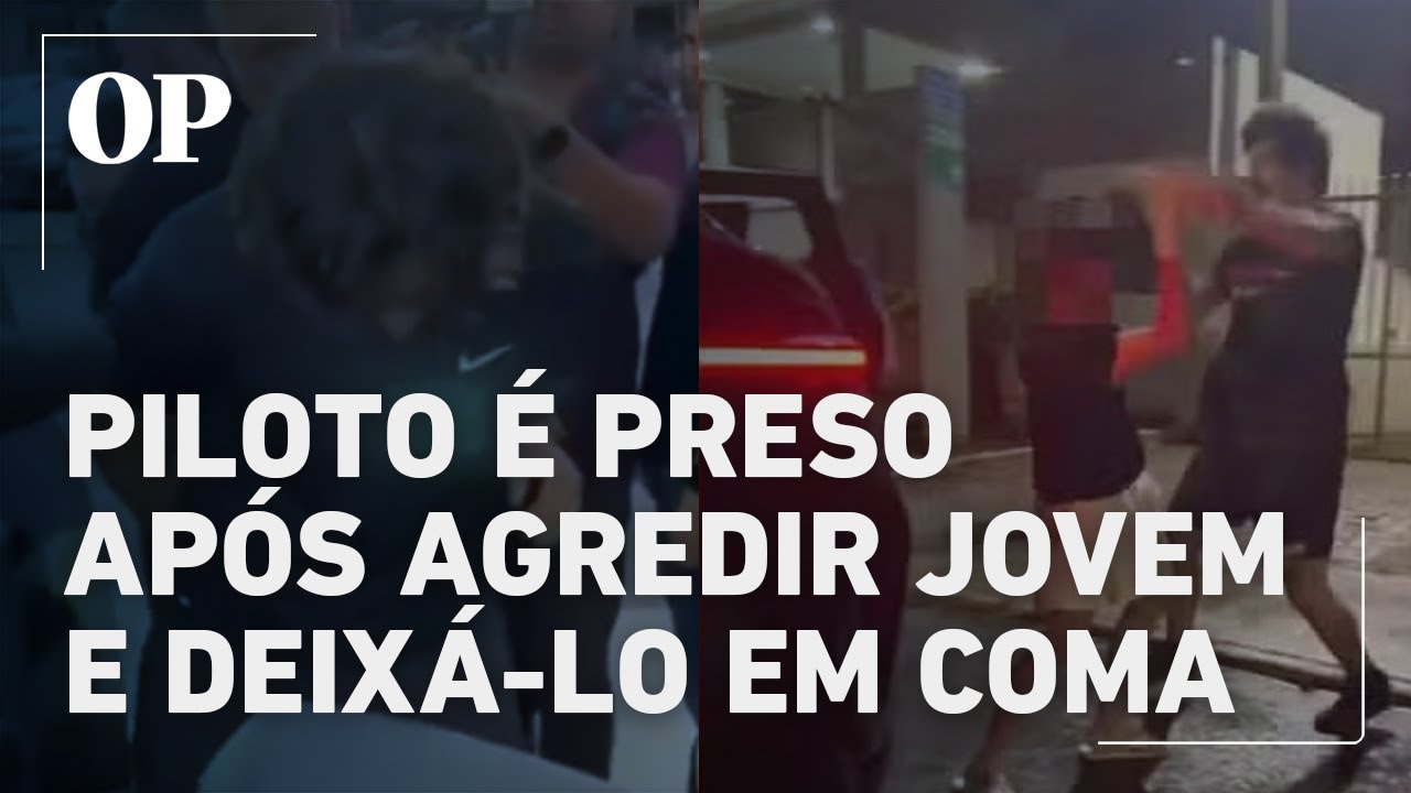 Piloto Pedro Turra &eacute; preso no DF ap&oacute;s agredir adolescente por conta de chiclete; jovem est&aacute; na UTI