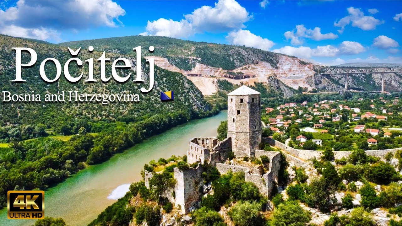 City Made of Stone || Počitelj Bosnia and Herzegovina || Bosna i Hercegovina 4K