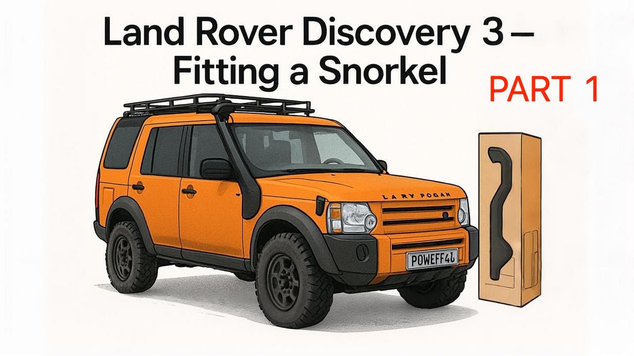 How to fit Safari Style snorkel to Land Rover Discovery 3 LR3 part 1