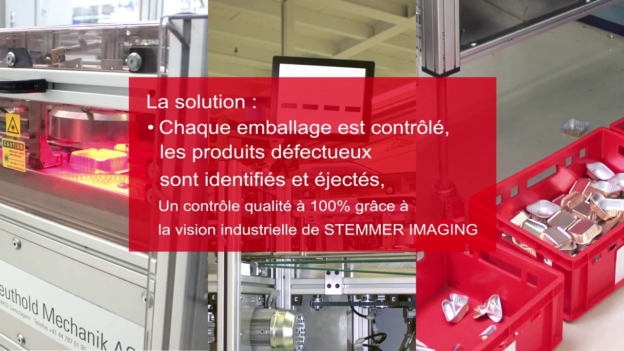 La vision industrielle, pour un contrôle à 100% des emballages en aluminium