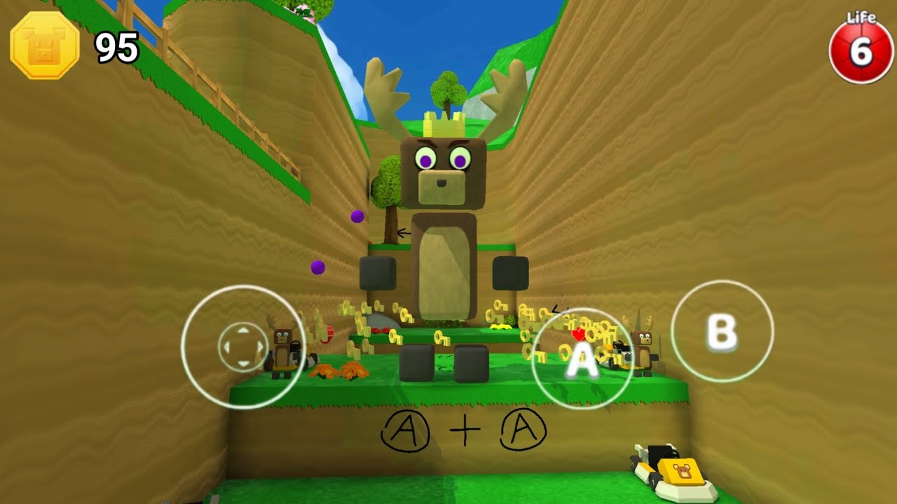 King Reindeer in Bear Village Super Bear Adventure Gameplay Walkthrough 