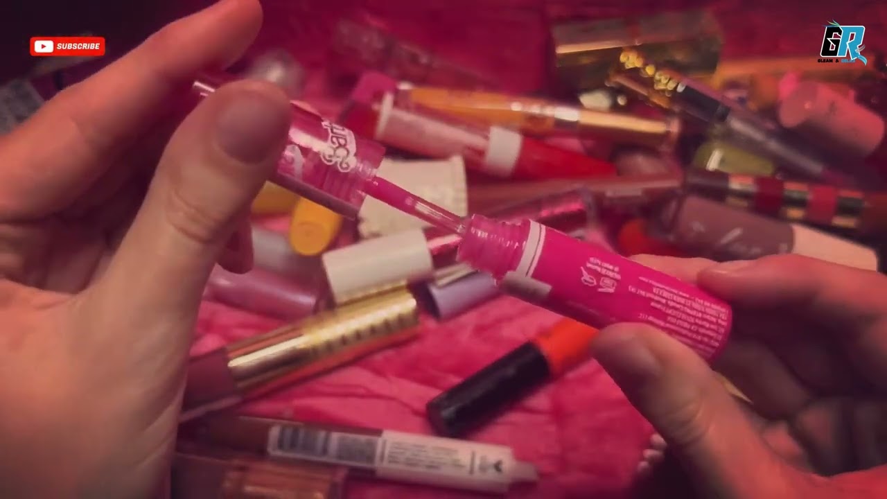 Relaxing ASMR Lip Product Haul & Swatching Sounds | ASMRplanet