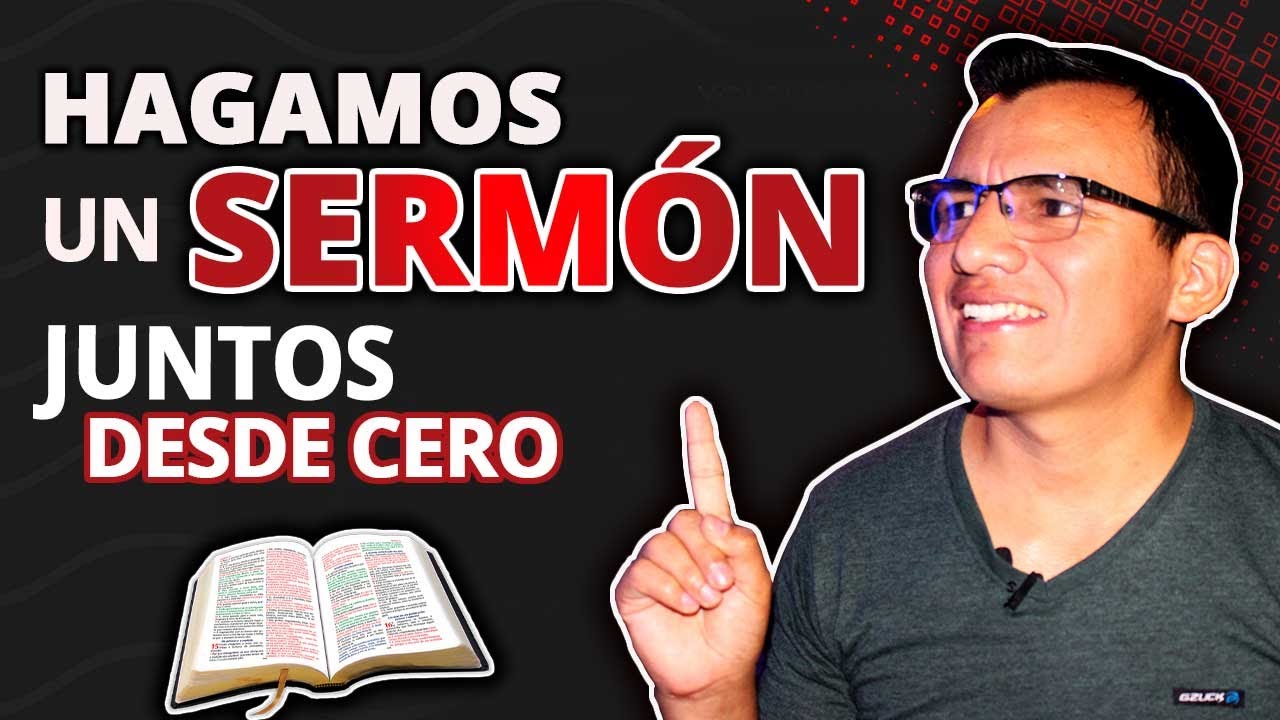👉📖 Cómo PREPARAR un SERMÓN paso a paso 🔴  Cómo PREDICAR En la Iglesia primera vez💙