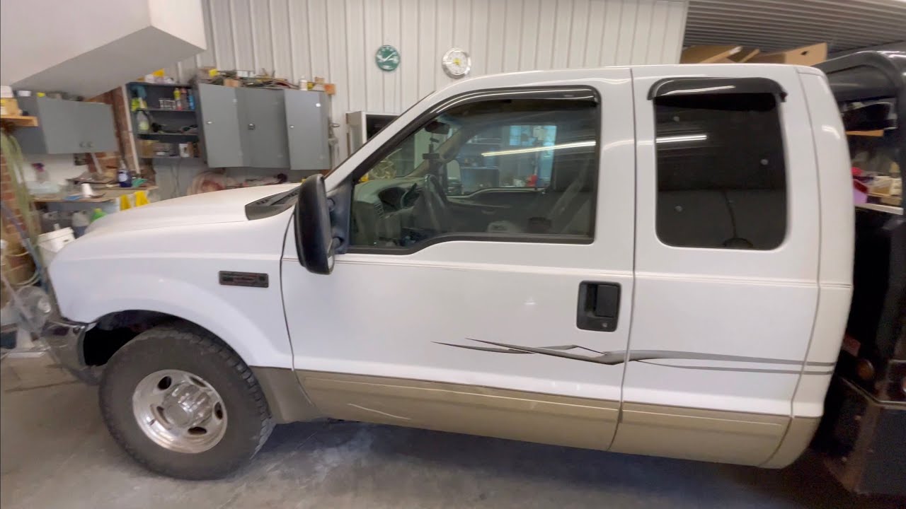 How to FIX hard to close doors on extended cab Ford Super Duty! 99-07 models