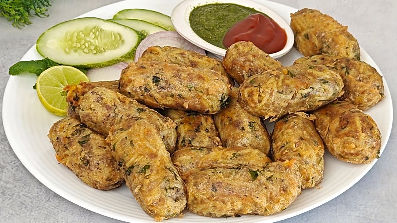 Labanese Kebab Recipe | Perfect Labnani Kabab Recipe | Best Mutton Kabab for Starter