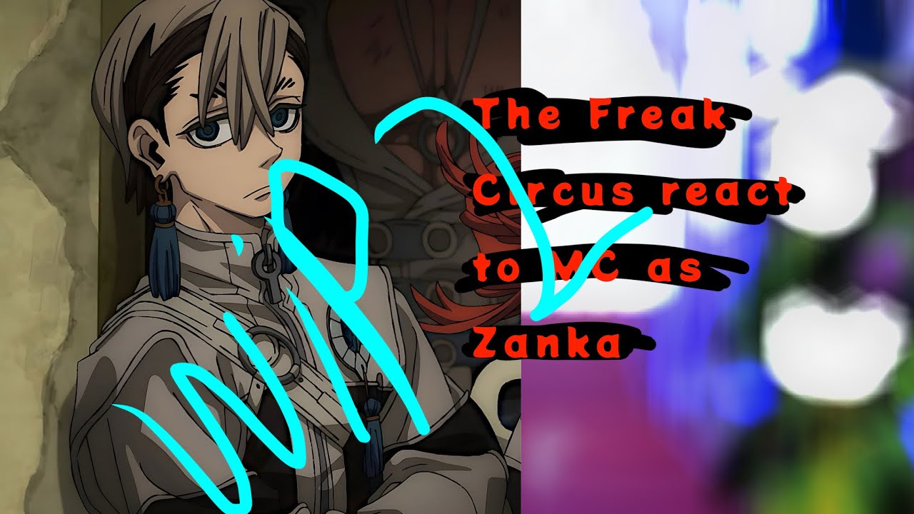 TFC react to MC as Zanka [The freak circus x Gachikuta] (WIP 2)