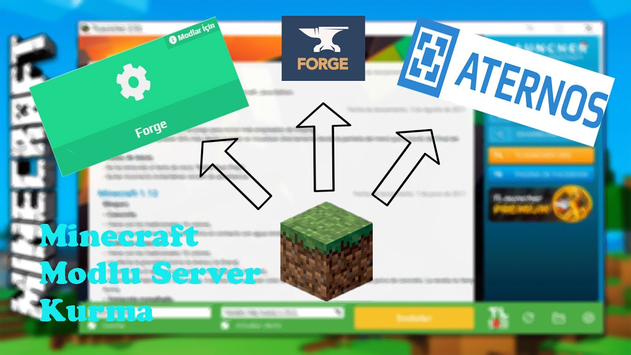 Minecraft Aternos Modlu Server Kurma 2021 (Detaylı Anlatım)