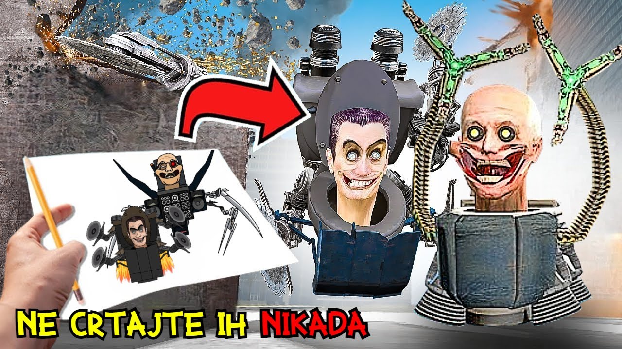 SKIBIDI NAUCNIK ME JE NATEROA DA NACRTAM SKIBID VOJSKU *oziveli su*