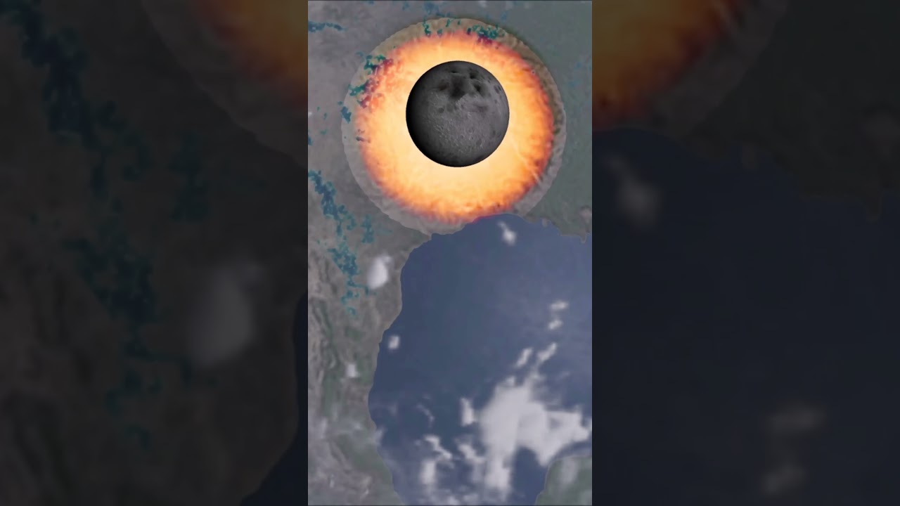 Mimas Collides With Earth