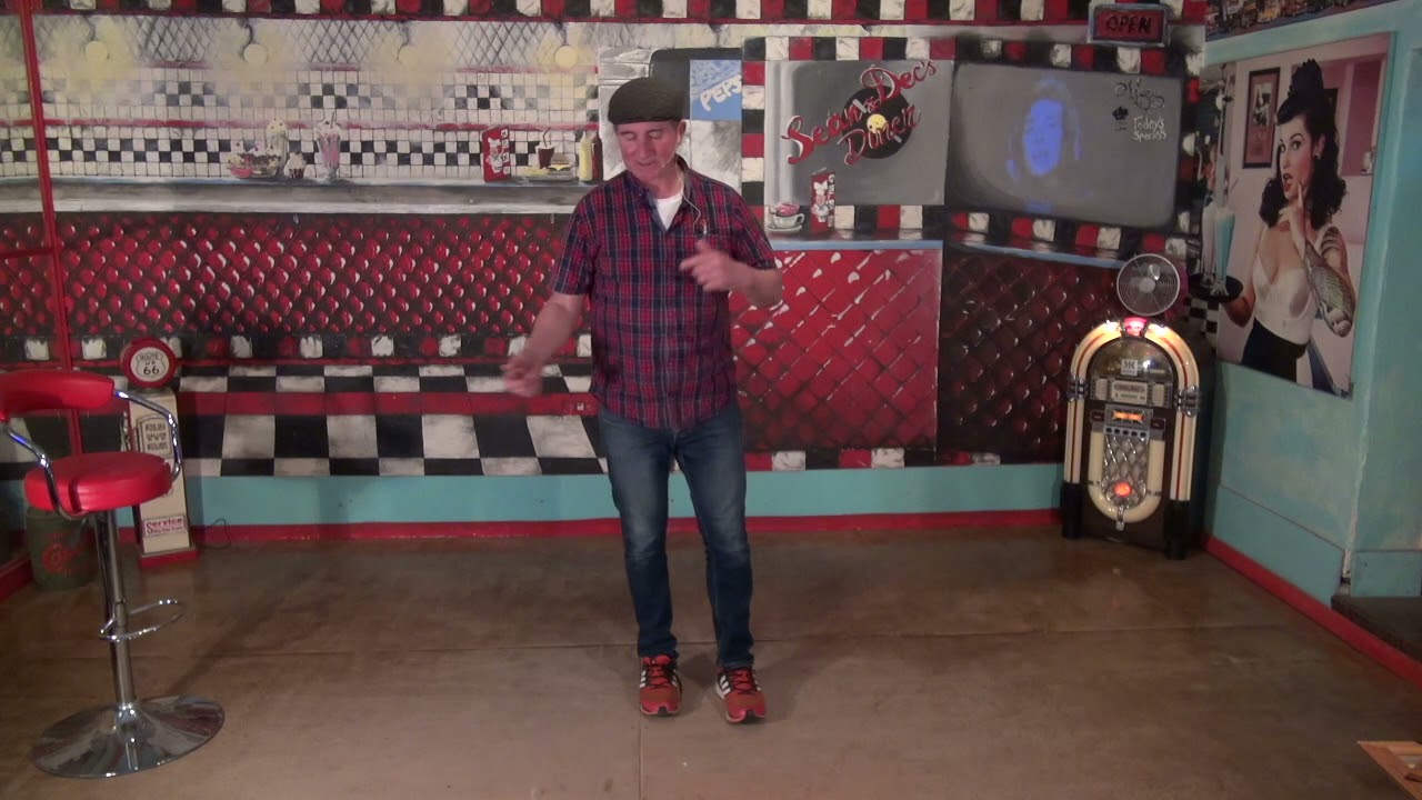 Lockdown tutorial of the Electric Slide, Jerusalema & the Quickstep.