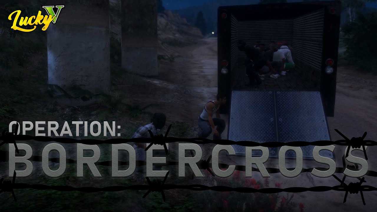 Operation: BORDERCROSS | MENSCHENSCHMUGGLER | ILLEGALE EINREISE LUCKYV.DE