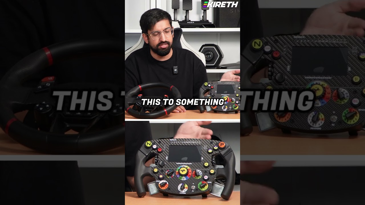 Thrustmaster SF1000 Is The Most Affordable Wheel With A Screen #kireth #thrustmaster