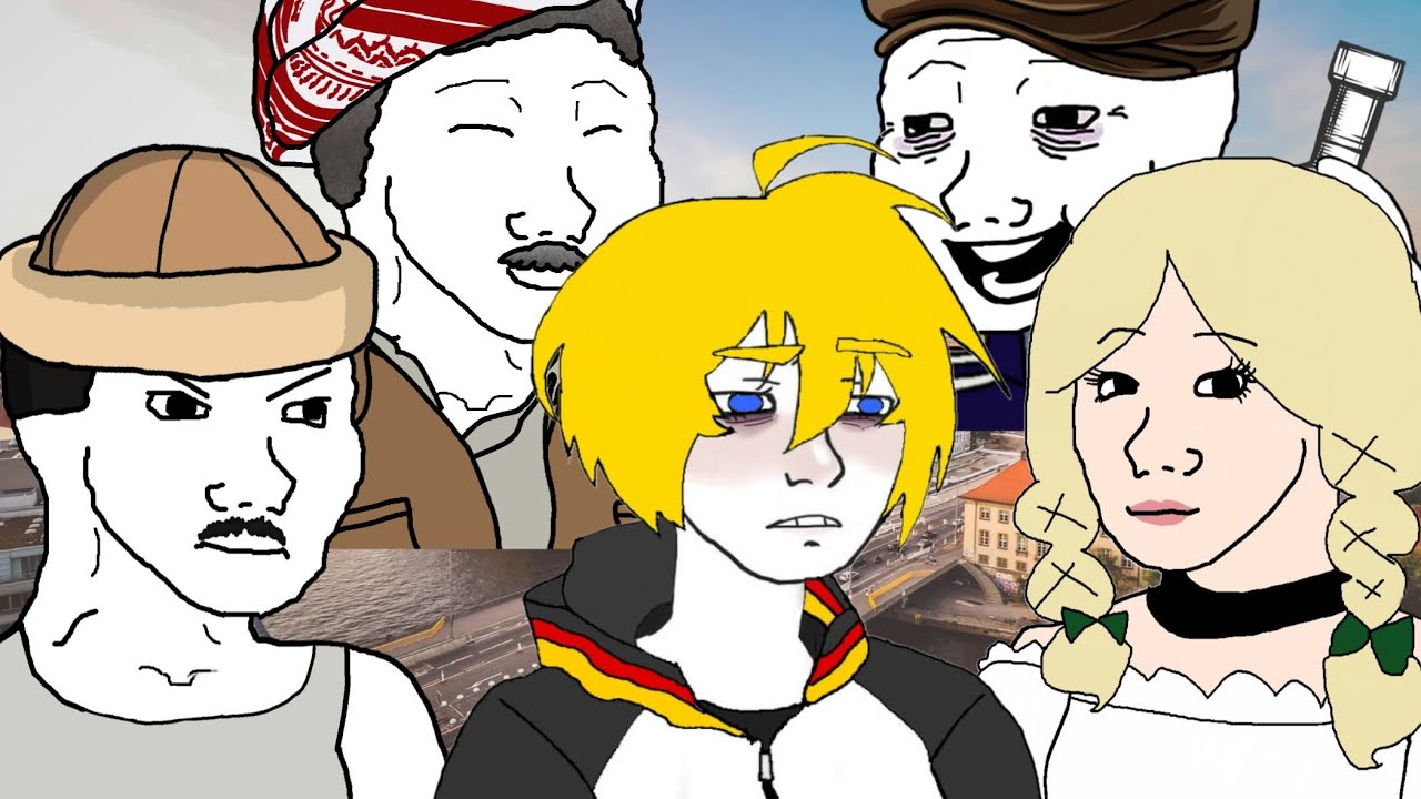 Main ethnic groups in Germany be like
