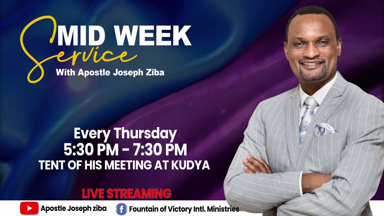 Midweek Service Live - 29.01.2026 | BIBLICAL PRAYER AND FASTING | With Apostle Joseph Ziba