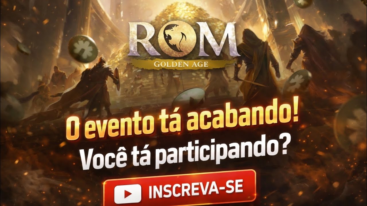 ROM GOLDEN AGE o evento está acabando você está participando para ganhar tokens Cross