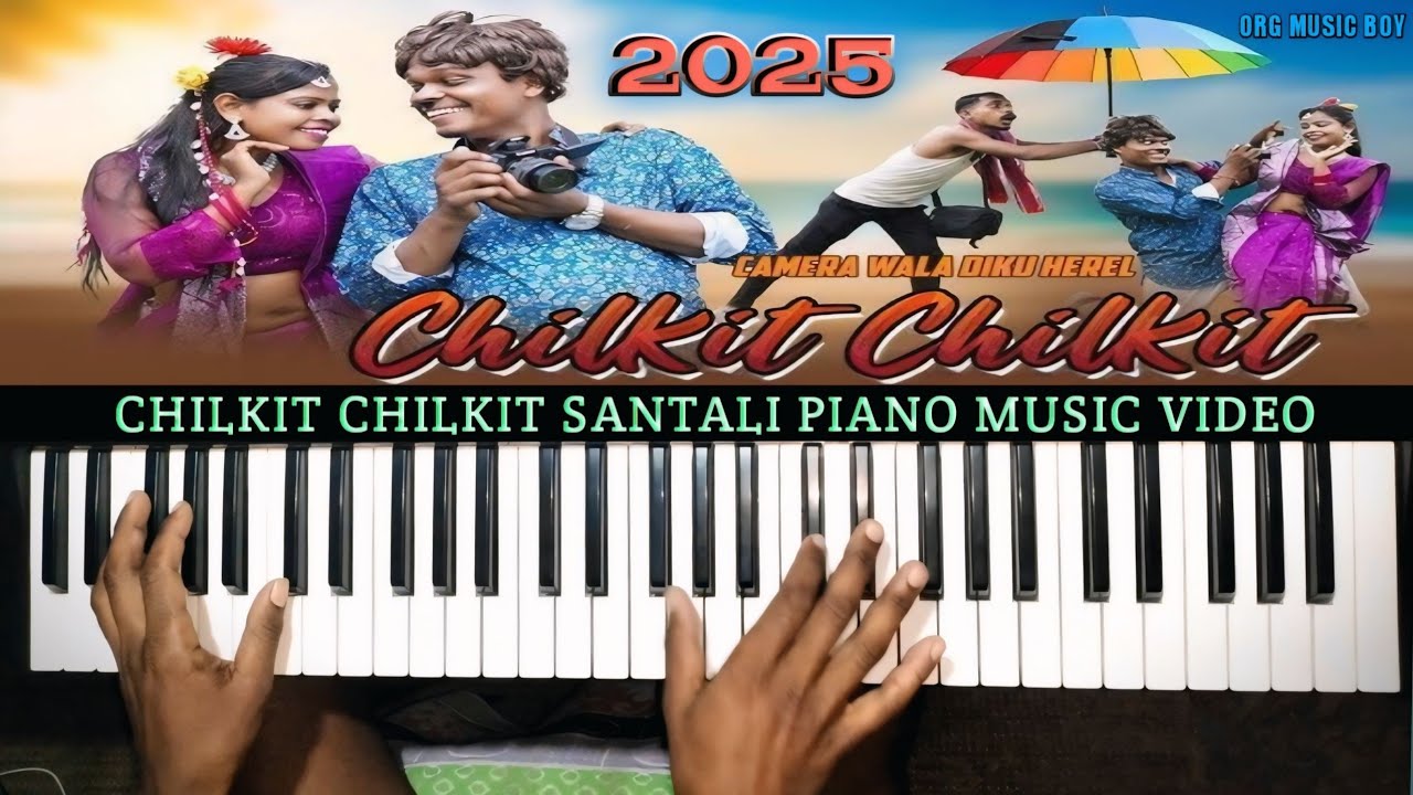 Chilkit Chilkit Santali Music Video || Santali Piano Song #santali #piano #video