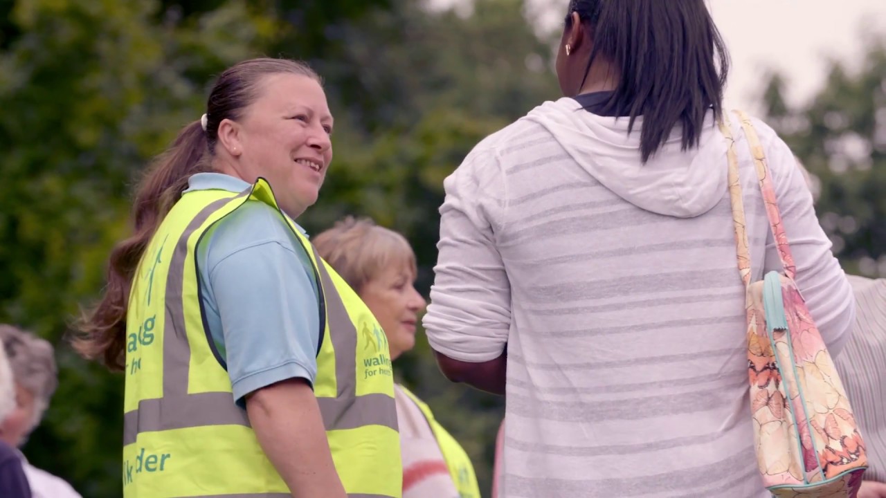 Walking for Health at the Binscombe Medical Centre