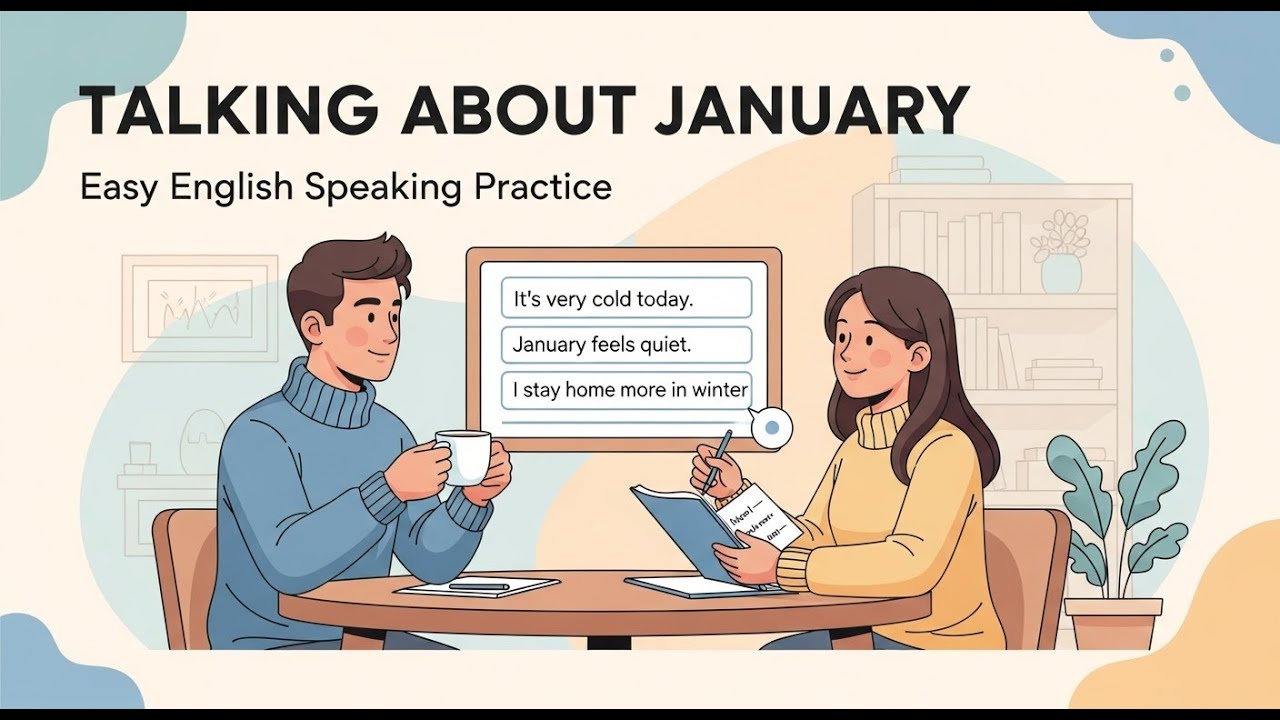 Talking About January | Learn English Speaking Practice | Online English Podcast