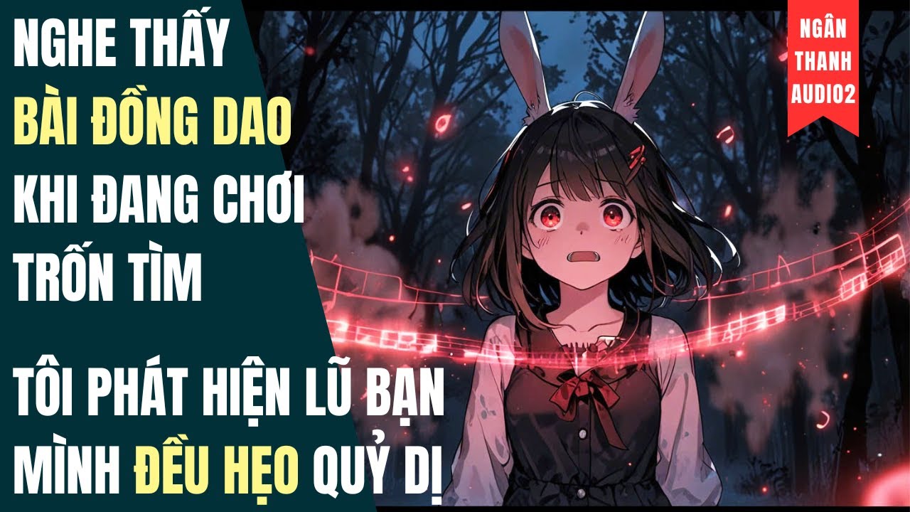 NGHE THẤY B&Agrave;I ĐỒNG DAO KHI ĐANG CHƠI TRỐN T&Igrave;M, T&Ocirc;I PH&Aacute;T HIỆN LŨ BẠN HẸO QUỶ DỊ|TRUYỆN AUDIO| KINH DỊ
