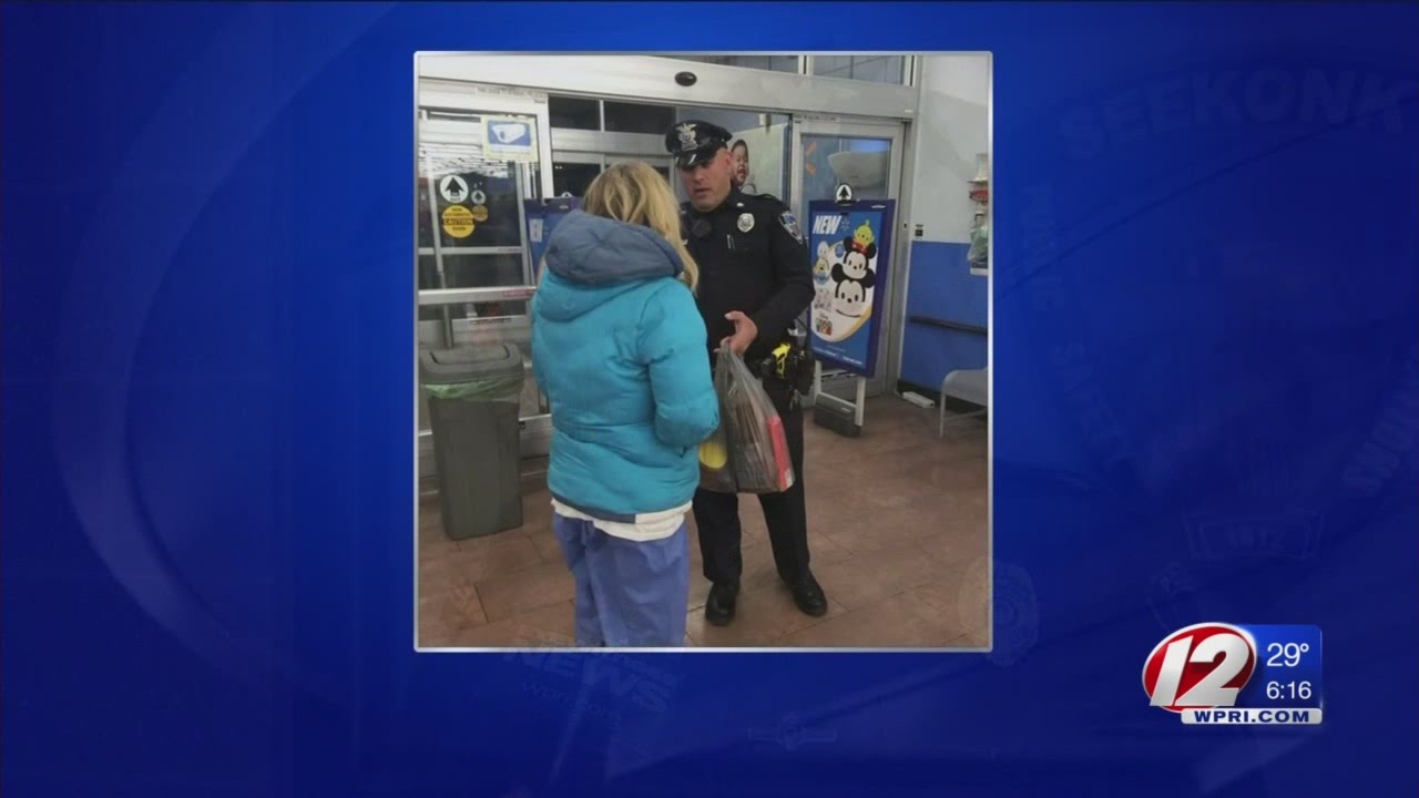 Seekonk Police Officer's Act of Kindness Goes Viral