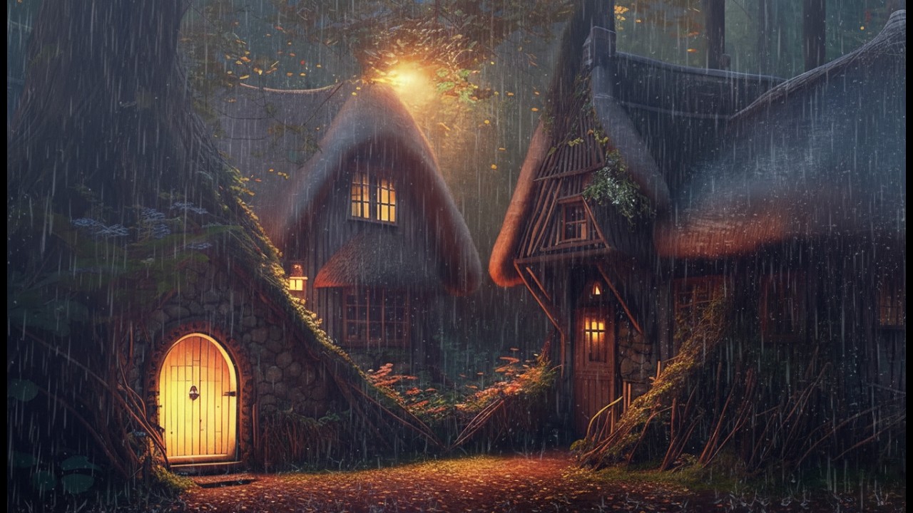 Deep Sleep & Focus with Heavy Rain 🌧️ (No Music)