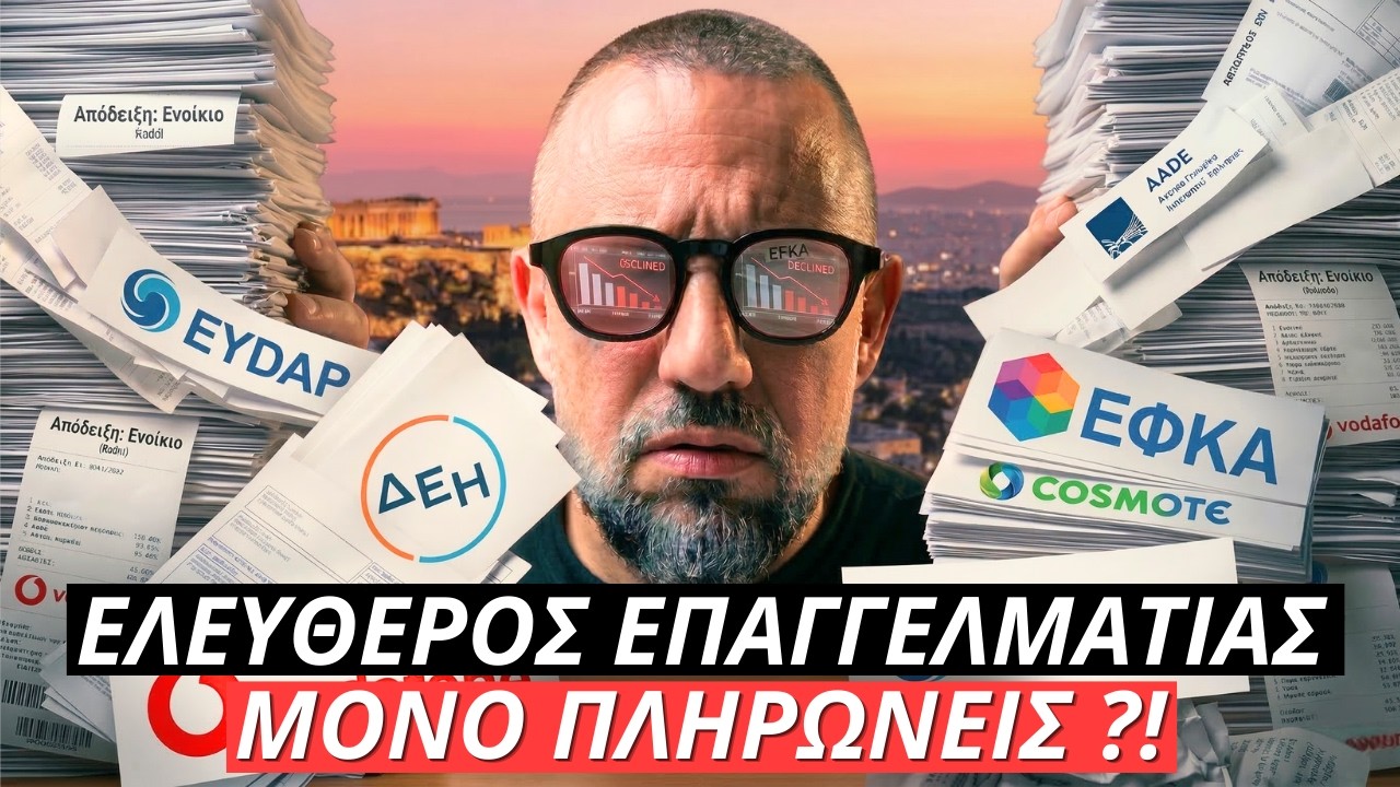 Έγινα Ελεύθερος Επαγγελματίας στην Ελλάδα και ΚΑΤΑΣΤΡΑΦΗΚΑ | Η ιστορία μου.