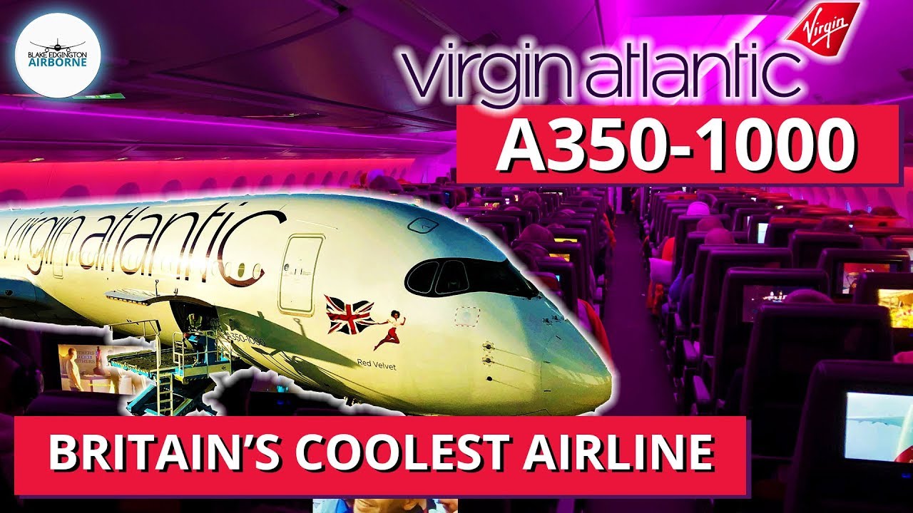 VIRGIN ATLANTIC review: Economy class on the amazing A350