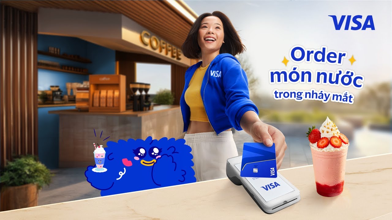(((BEEP))) CÙNG VISA, ORDER MỌI MÓN NƯỚC TRONG NHÁY MẮT