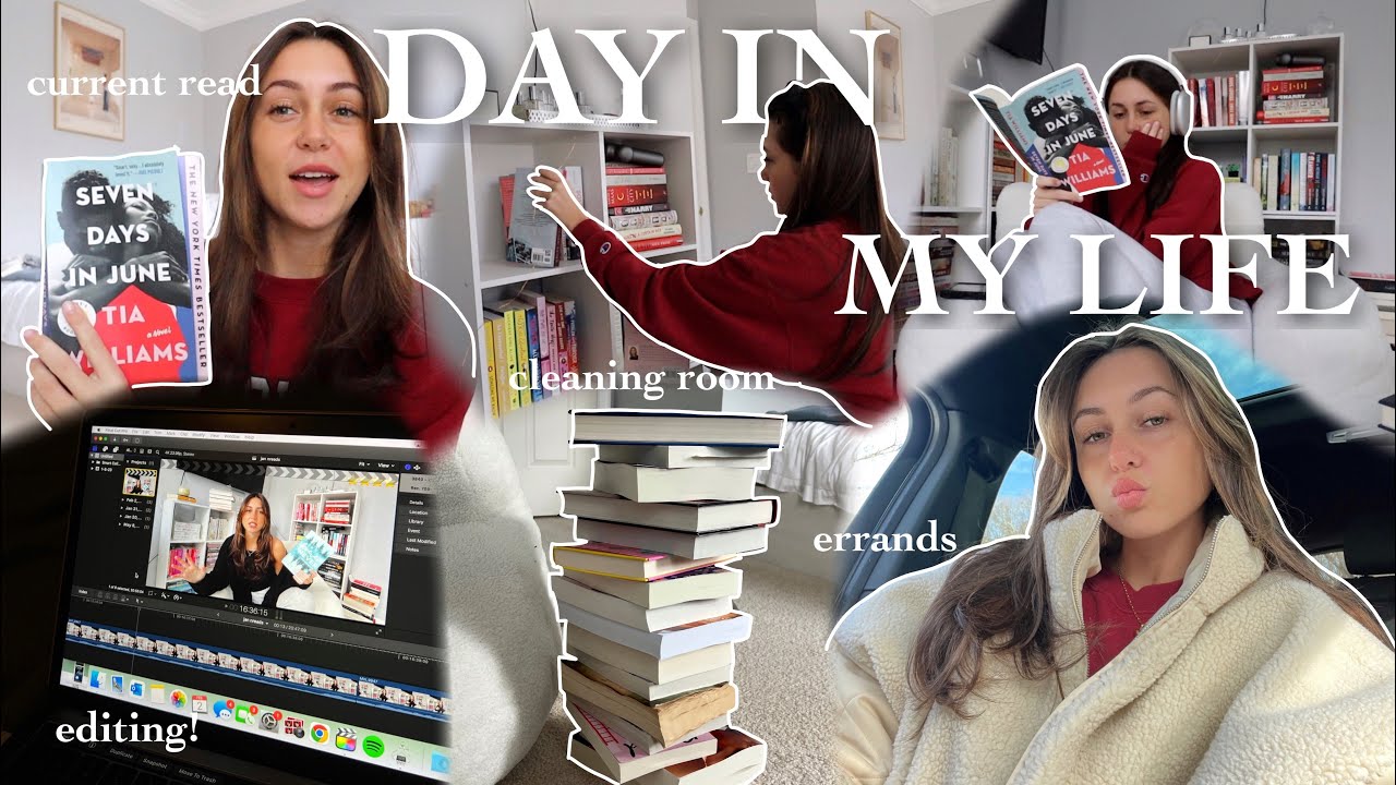 day in my life vlog! (current read, new jewelry, errands, cleaning my room, packing + more!)