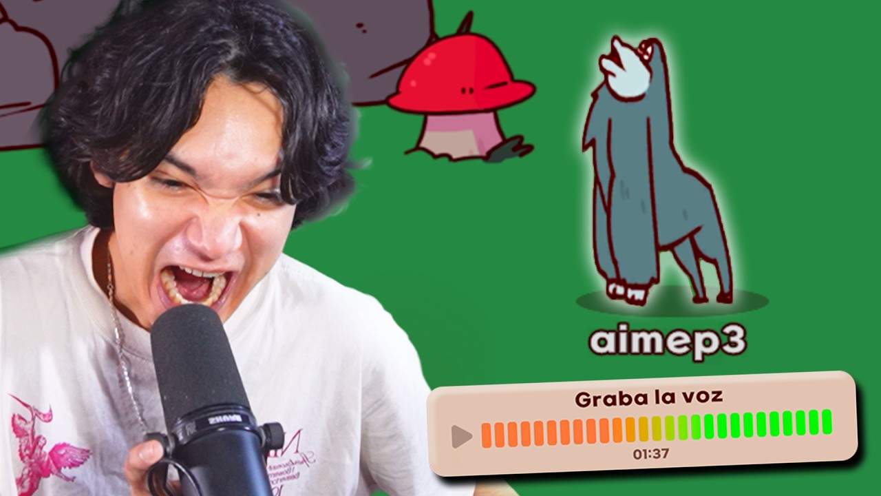 ¡PONIÉNDOLE VOCES A LOS ANIMALITOS!🎤🦍🦁🪿❤️
