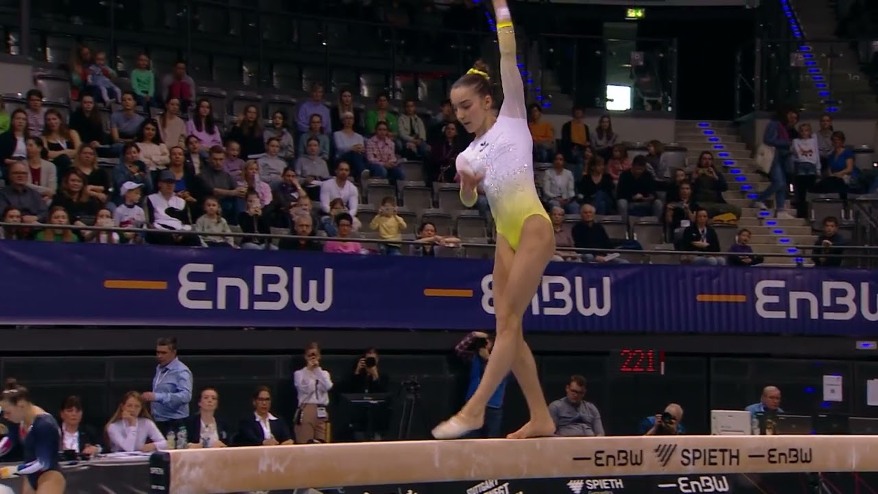 Helen Kevric (GER) - Schwebebalken - EnBW DTB Pokal 2023 (Stuttgart)