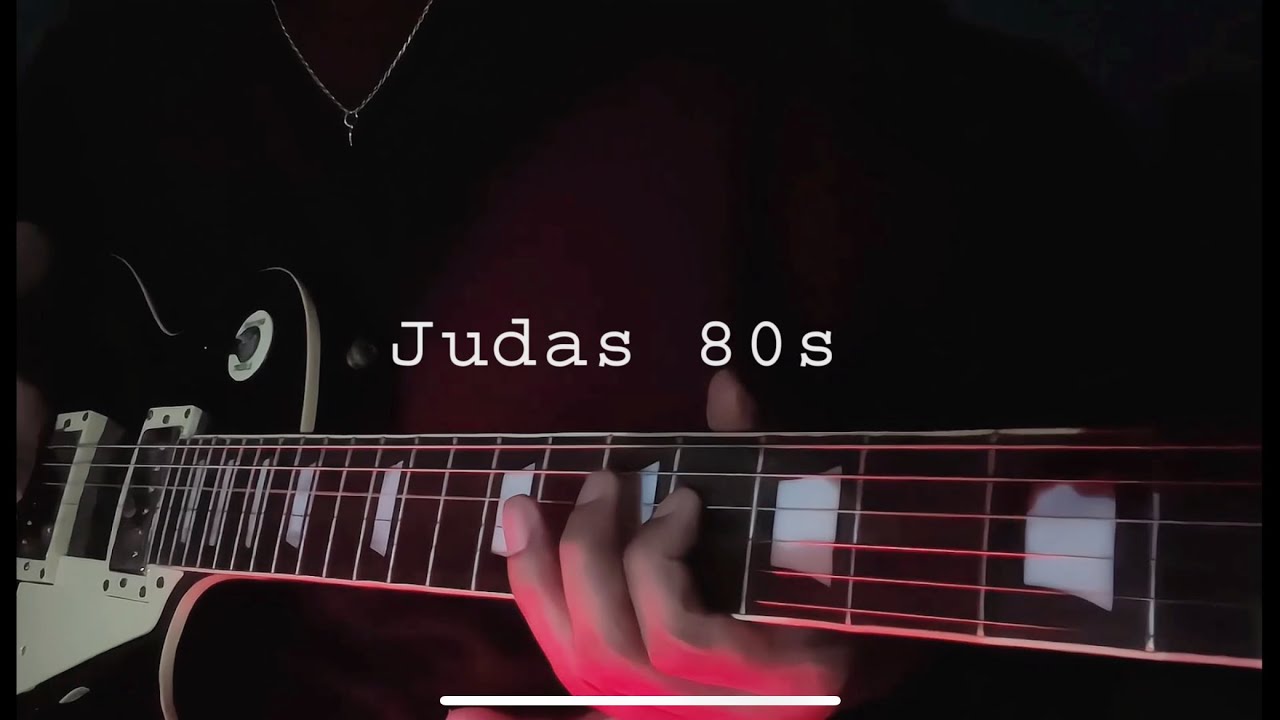 Lady Gaga - Judas 80s Ver ( Electric Guitar Cover )
