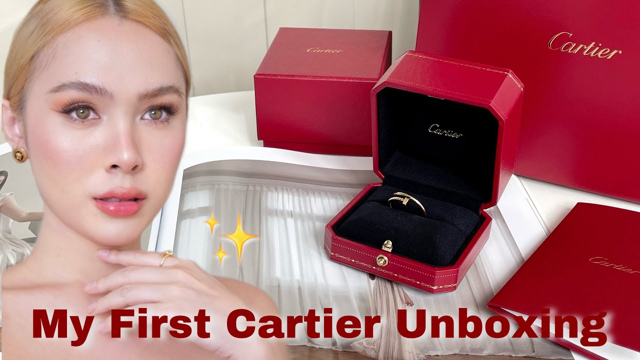 Cartier Just Un Clou Ring Unboxing | Jossy Berry