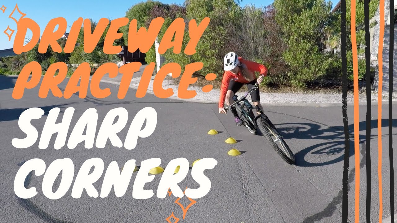 Driveway Drills: Get Better at Sharp Corners on your Mountain bike