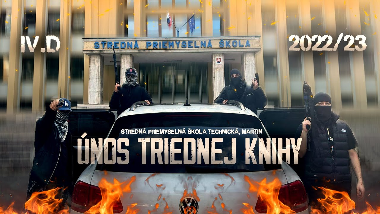 Únos Triednej Knihy | IV.D 2022/2023 | Stredná priemyselná škola technická, Martin