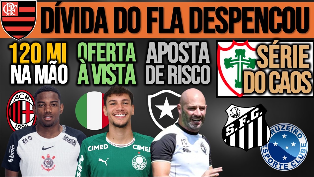 PARMA QUER JOIA DO VERD&Atilde;O| TIM&Atilde;O: B&Ocirc;NUS DO MILAN| D&Iacute;VIDA DO FLA DESPENCA| BOTA, Z&Ecirc;RO, SAN, S&Eacute;RIE D+