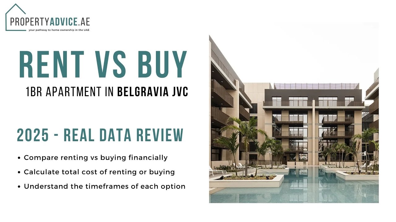 Rent vs Buy - Ellington Belgravia JVC 1 Bedroom Apartment - PropertyAdvice.ae