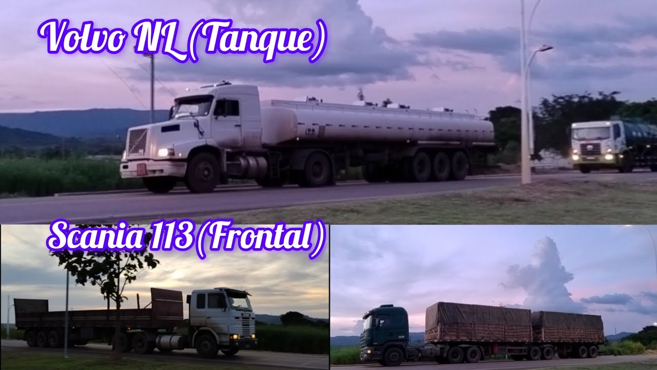 Volvo NL(Tanque) Scania 113(Frontal)🚛🛣️👽