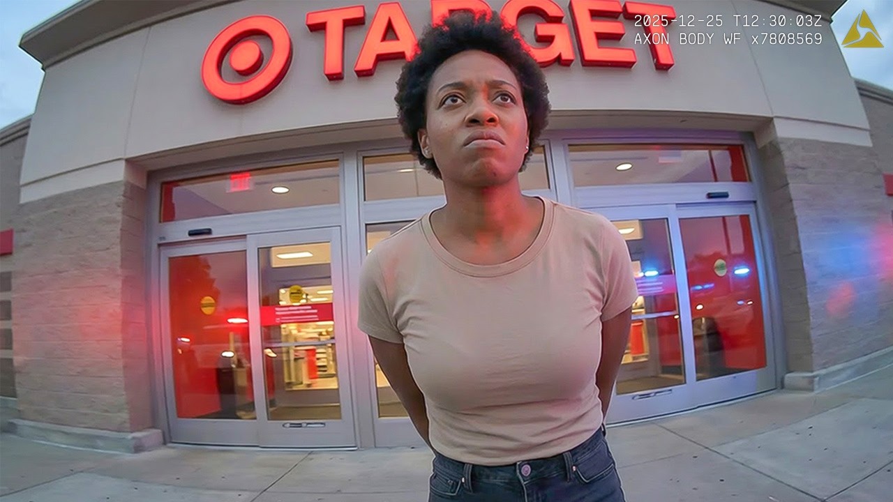 Target Thief Caught Red-Handed Stealing Thousands Worth of Stolen Goods