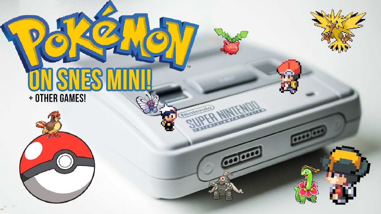 POKEMON on the SNES CLASSIC MINI! Add GBA, GBC and NES games to the SNES CLASSIC MINI!