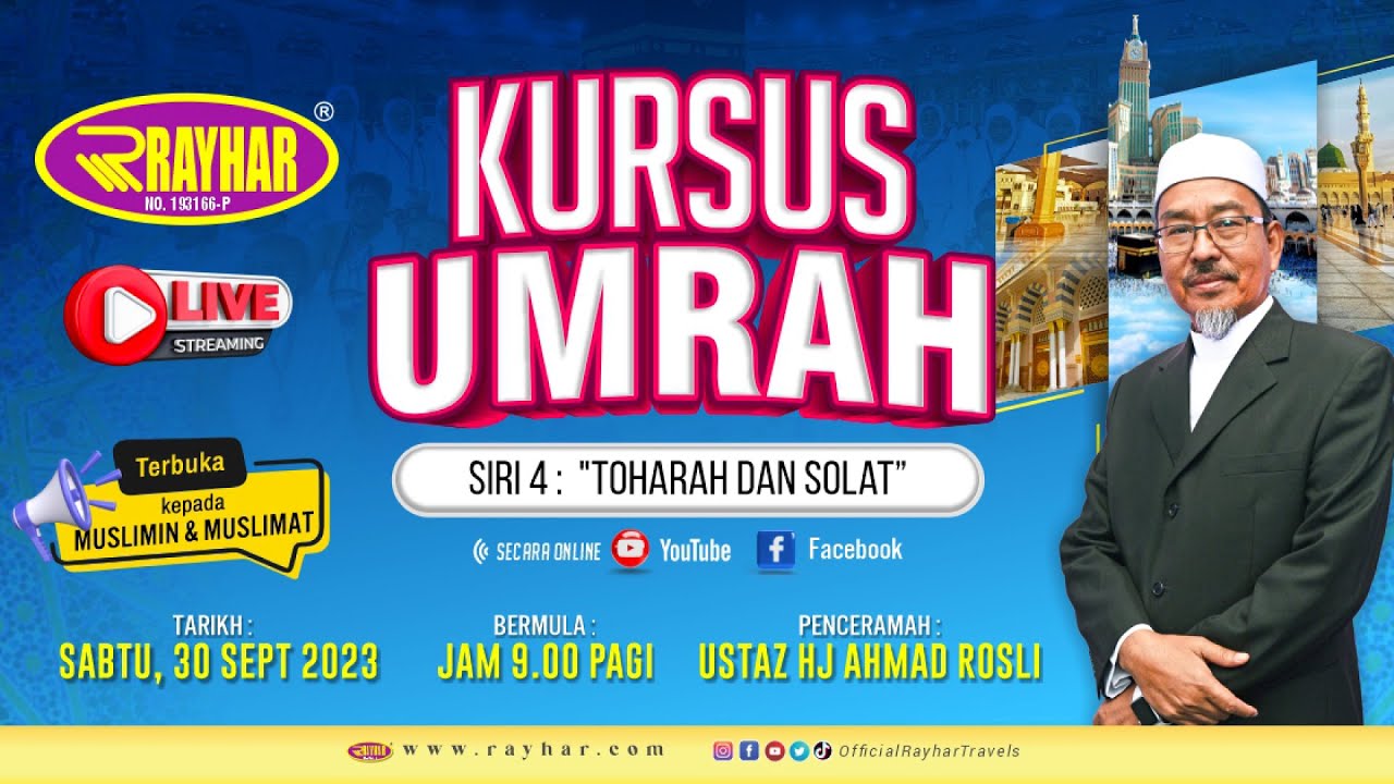 Kursus Umrah Online Siri Ke-4 