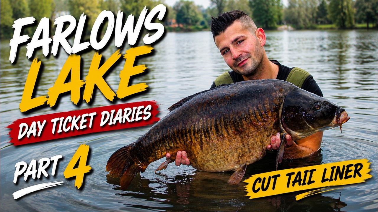 Carp fishing Farlows lake ( Day Ticket Diaries part 4 )