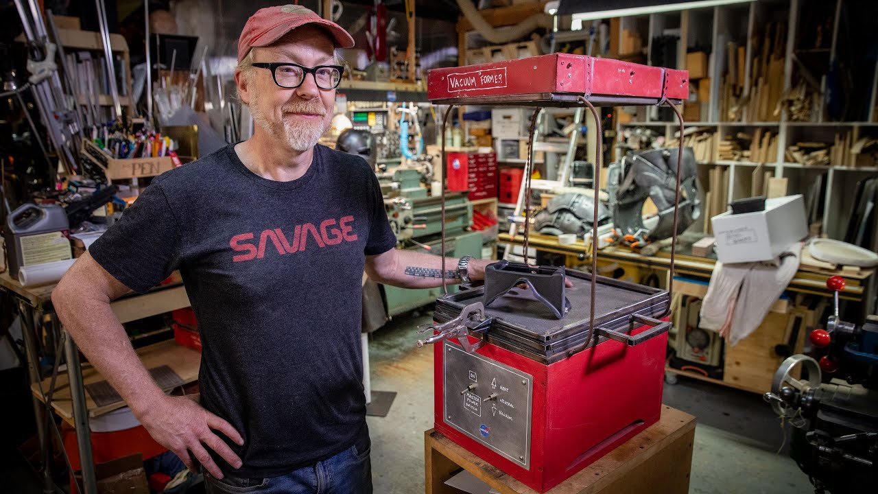 Adam Savage's One Day Builds: Ghostbusters Ecto Goggles + Vacuum Former Rebuild!