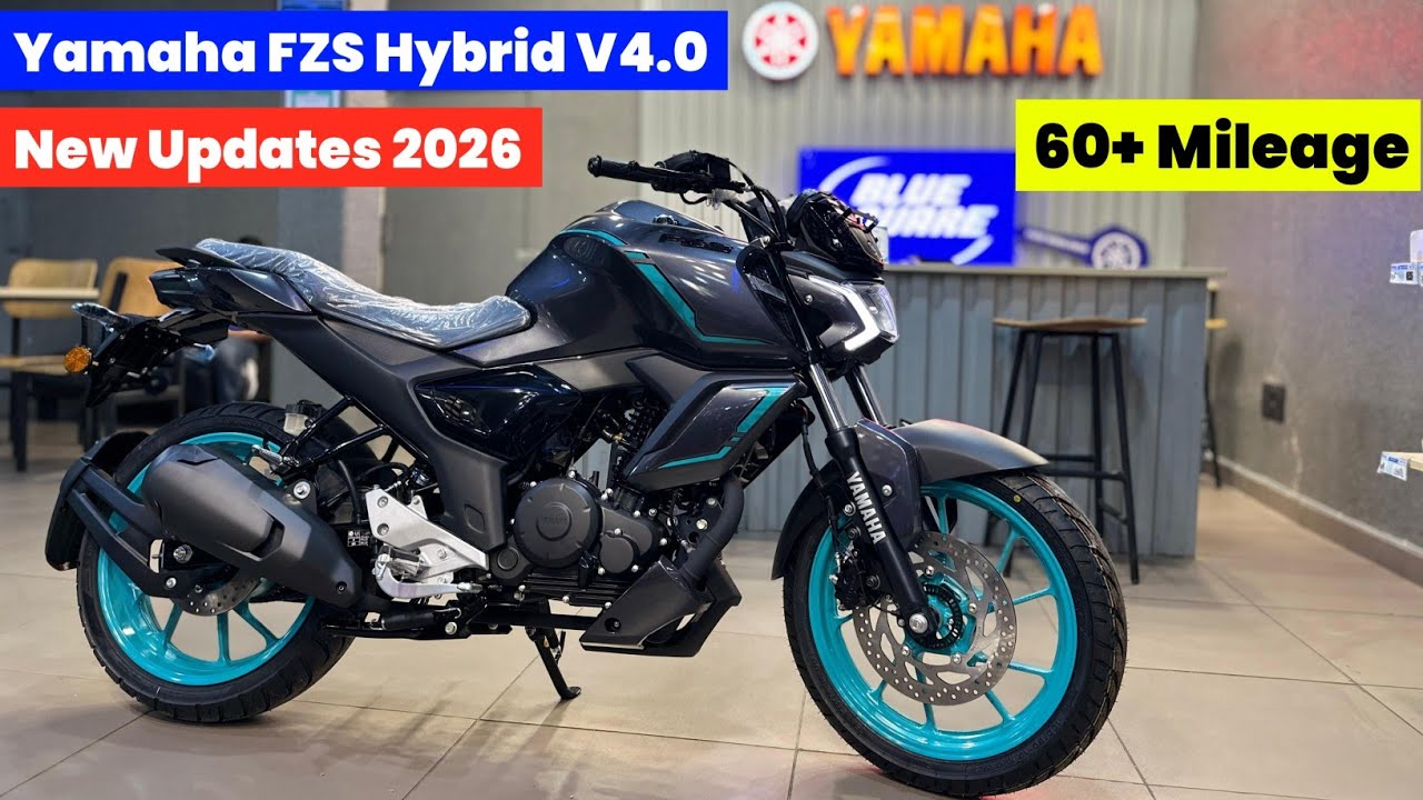 New Yamaha FZS Hybrid Review 2026 |🔥New Yamaha FZS fi Hybrid - Mileage, Features, On road price??