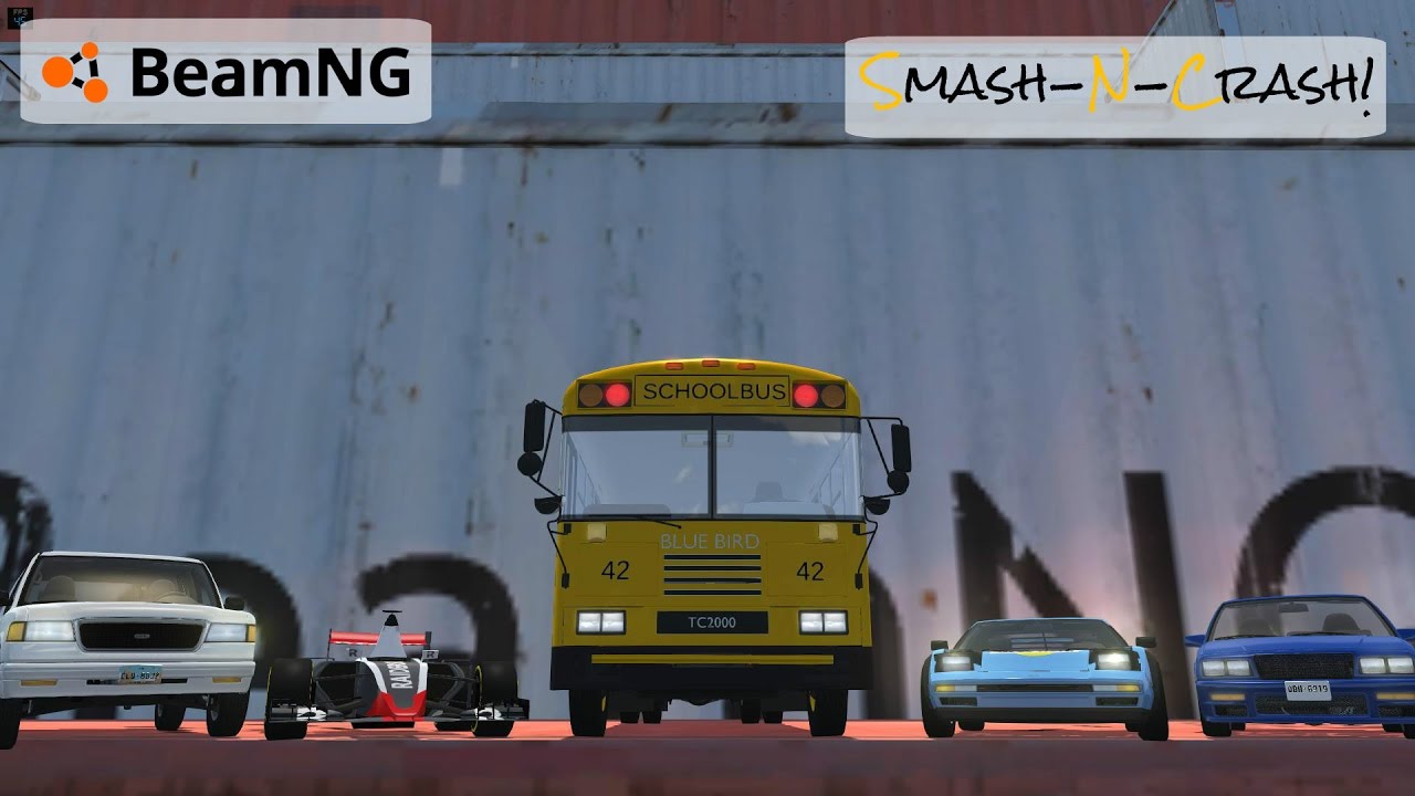 Staircase of doom! Huge Crashes! Beamng drive #4