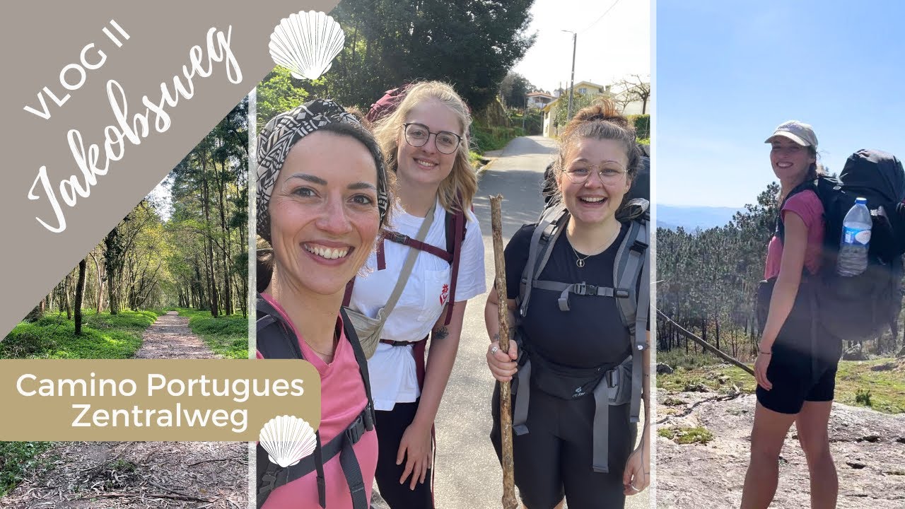 VLOG 2 Mein Jakobsweg | Camino Portugues - Viana do Castelo bis Tui, Zentralweg, März 2024