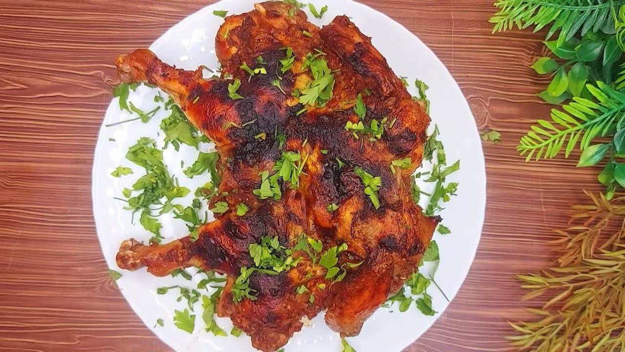 اقوى تتبيلة فراخ مشوية بلون الشوي المميز😋👌