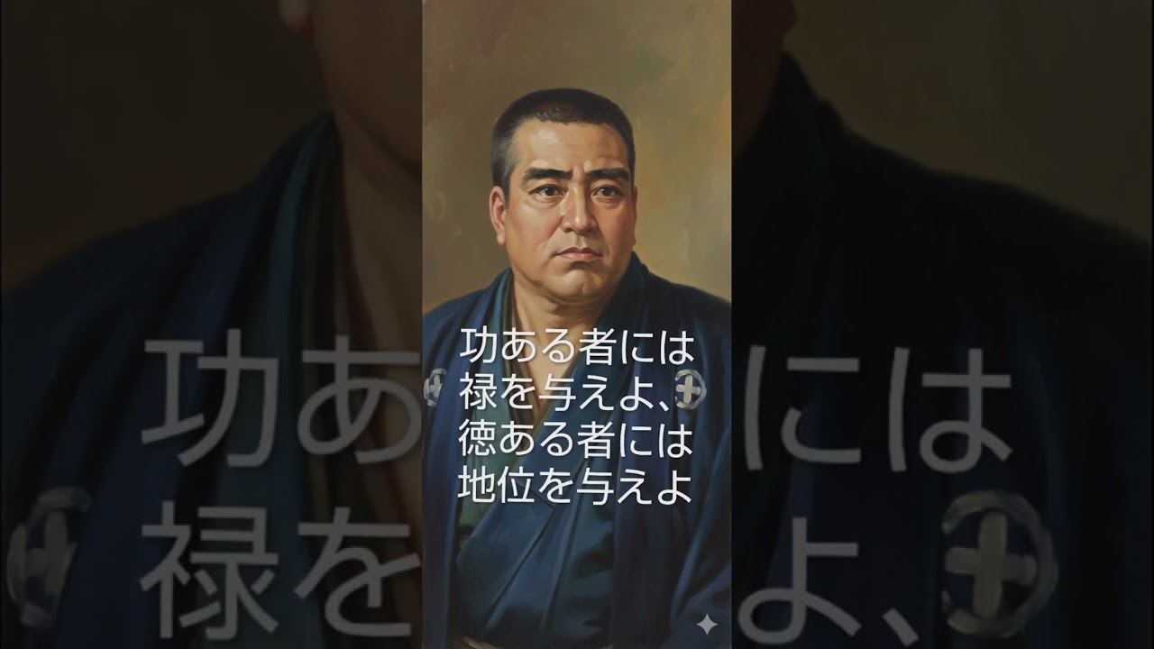 🪐功ある者には禄を与えよ、徳ある者には地位を与えよ🪐