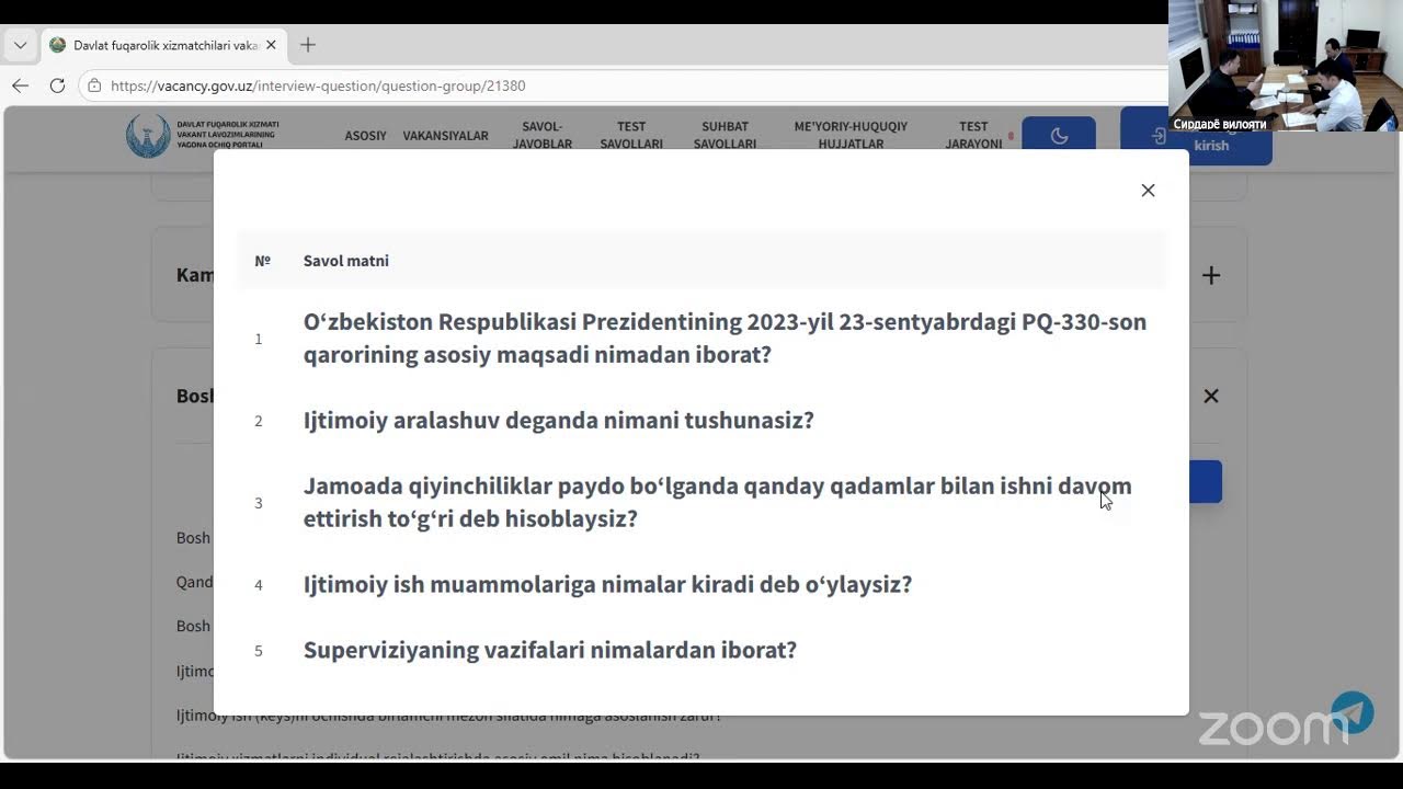 Suhbat IHMA Sirdaryo.v 04.03.2026 y.